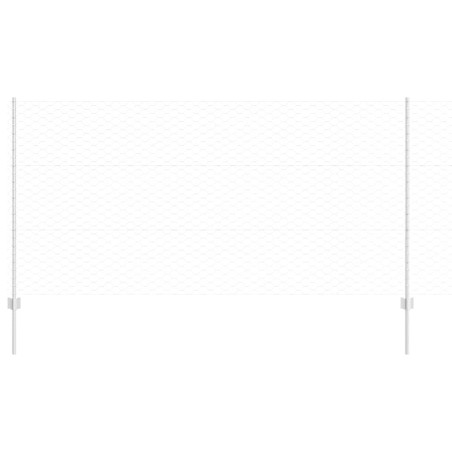 Pali della Recinzione vidaXL 22 pezzi U-Channel 120 cm Acciaio Zincato