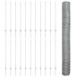 Pali della Recinzione vidaXL 22 pezzi U-Channel 120 cm Acciaio Zincato Pali della Recinzione vidaXL 22 pezzi U-Channel 120 cm Acciaio Zincato