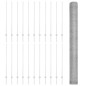 Post per Recinzione vidaXL 22 pz Canale a U 140 cm Acciaio Galvanizzato Post per Recinzione vidaXL 22 pz Canale a U 140 cm Acciaio Galvanizzato