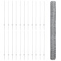 Pali per Recinzione vidaXL 22 pz Canale a U 140 cm Acciaio Zincato Pali per Recinzione vidaXL 22 pz Canale a U 140 cm Acciaio Zincato