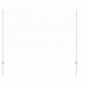 vidaXL Posti per Recinzione 22 pz U-Channel 150 cm Acciaio Galvanizzato vidaXL Posti per Recinzione 22 pz U-Channel 150 cm Acciaio Galvanizzato