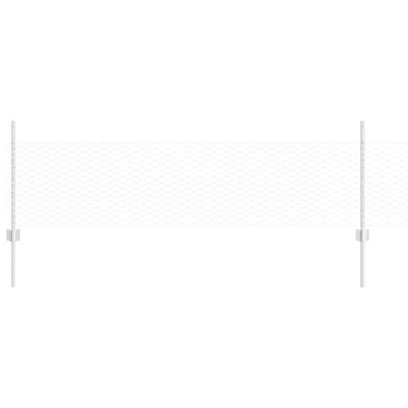 Pali per Recinzione vidaXL 11 pcs U-Channel 60 cm Acciaio Galvanizzato