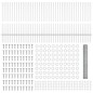 Posti per Recinzione vidaXL 22 pcs U-Channel 100 cm Acciaio Zincato Posti per Recinzione vidaXL 22 pcs U-Channel 100 cm Acciaio Zincato