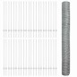 Post di recinzione vidaXL 22 pz U-Channel 120 cm Acciaio zincato