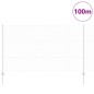 Pali di Recinzione vidaXL 22 pcs U-Channel 140 cm Acciaio Zincato
