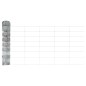 Pali di Recinzione vitaXL 11 pcs U-Channel 80 cm Acciaio Zincato Pali di Recinzione vitaXL 11 pcs U-Channel 80 cm Acciaio Zincato