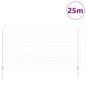 Pali di Recinzione vidaXL 22 pz U-Channel 120 cm Acciaio Zincato
