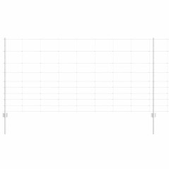 vidaXL Poste Recinzione 22 pz Canale U 120 cm Acciaio Zincato