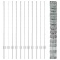 Posti per Recinzione vidaXL 22 pcs U-Channel 120 cm Acciaio Galvanizzato