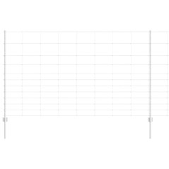 Pali per Recinzione vidaXL 22 pz U-Channel 140 cm Acciaio Zincato