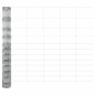 Pali per Recinzione vidaXL 22 pz U-Channel 140 cm Acciaio Zincato