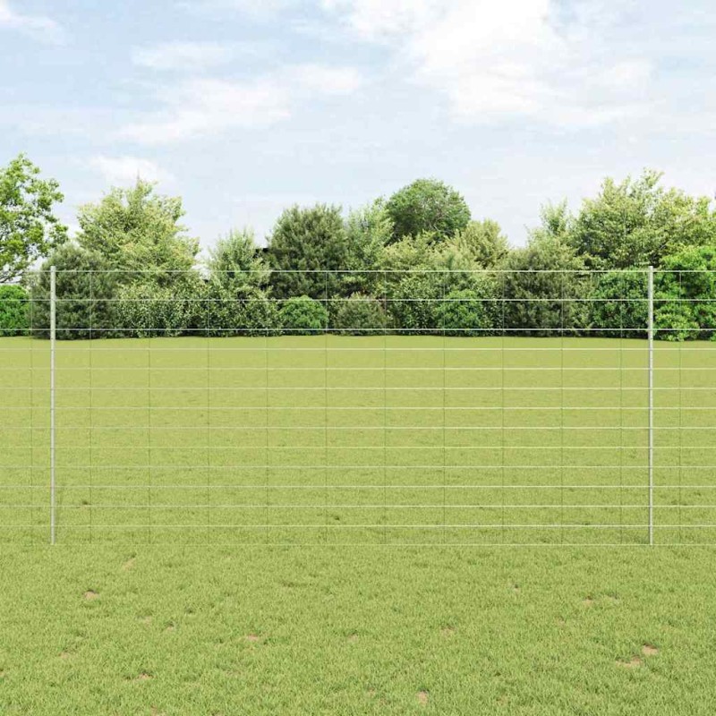 Post per Recinzione vidaXL 22 pcs U-Channel 140 cm Acciaio Zincato Post per Recinzione vidaXL 22 pcs U-Channel 140 cm Acciaio Zincato