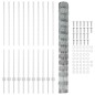 Post per Recinzione vidaXL 22 pcs U-Channel 140 cm Acciaio Zincato Post per Recinzione vidaXL 22 pcs U-Channel 140 cm Acciaio Zincato