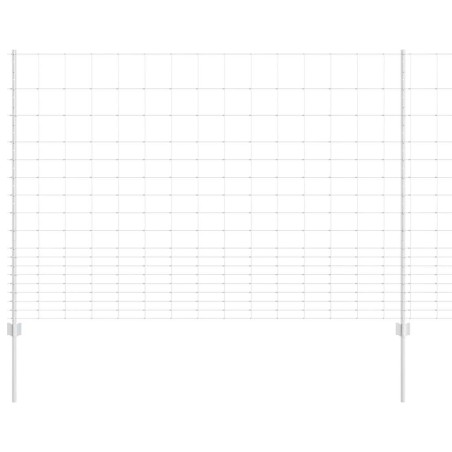 Posti per Recinzione vidaXL 22 pz U-Channel 150 cm Acciaio Zincato