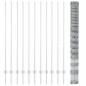 Posti per Recinzione vidaXL 22 pz U-Channel 150 cm Acciaio Galvanizzato Posti per Recinzione vidaXL 22 pz U-Channel 150 cm Acciaio Galvanizzato
