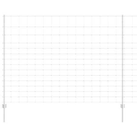 Posti per Recinti vidaXL 22 pezzi U-Channel 160 cm Acciaio Zincato