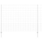 Posto per Recinto vidaXL 22 pz U-Channel 160 cm Acciaio Galvanizzato Posto per Recinto vidaXL 22 pz U-Channel 160 cm Acciaio Galvanizzato