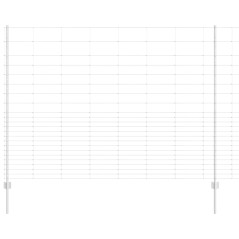 vidaXL Poste per Recinzione 22 pcs U-Channel 160 cm Acciaio Zincato