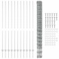 vidaXL Poste per Recinzione 22 pcs U-Channel 160 cm Acciaio Zincato vidaXL Poste per Recinzione 22 pcs U-Channel 160 cm Acciaio Zincato