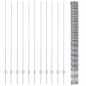 vidaXL Poste per Recinzione 22 pcs U-Channel 160 cm Acciaio Zincato vidaXL Poste per Recinzione 22 pcs U-Channel 160 cm Acciaio Zincato