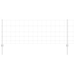 Posti per Recinzione vidaXL 11 pz U-Channel 80 cm in Acciaio Zincato