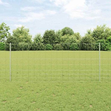 Posti di Recinzione vidaXL 22 pz U-Channel 100 cm Acciaio Zincato