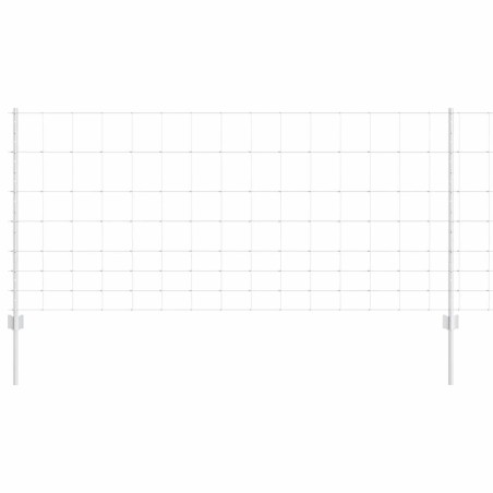 Posti di Recinzione vidaXL 22 pz U-Channel 100 cm Acciaio Zincato