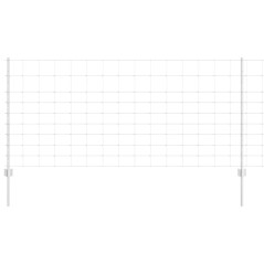 Posto per Recinzione vidaXL 22 pz U-Channel 100 cm Acciaio Zincato