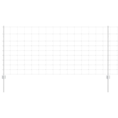 Posto per Recinzione vidaXL 22 pz U-Channel 100 cm Acciaio Zincato