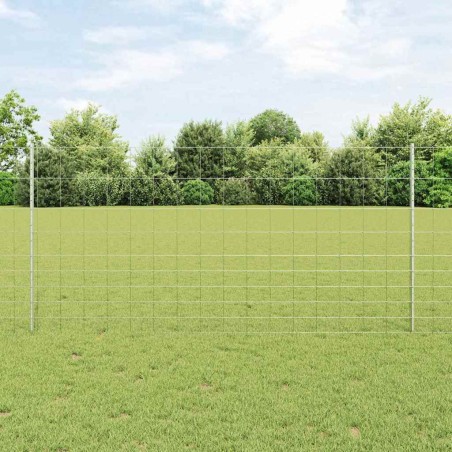 Pali di Recinzione vidaXL 22 pcs U-Channel 120 cm Acciaio Galvanizzato
