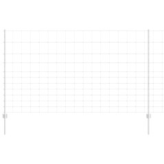 Posti per Recinzione vidaXL 22 pz U-Channel 140 cm Acciaio Zincato