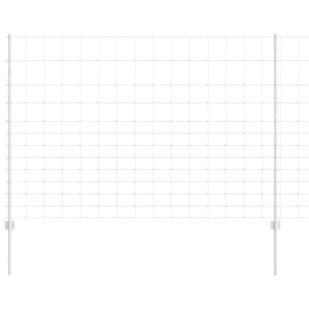 Posti per Recinzione vidaXL 22 pcs U-Channel 150 cm Acciaio Zincato
