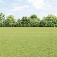 Posti per Recinzione vidaXL 22 pz U-Channel 160 cm Acciaio Zincato