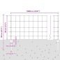 Pali di Recinzione vidaXL 11 pz U-Channel 80 cm in Acciaio Zincato Pali di Recinzione vidaXL 11 pz U-Channel 80 cm in Acciaio Zincato