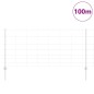 Posti per Recinzione vidaXL 22 pz U-Channel 100 cm Acciaio Zincato