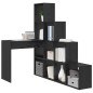 vidaXL Scrivania ad angolo Rovere nero 101,5 x 149,5 x 149,5 cm vidaXL Scrivania ad angolo Rovere nero 101,5 x 149,5 x 149,5 cm