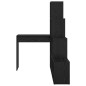 vidaXL Scrivania ad angolo Rovere nero 101,5 x 149,5 x 149,5 cm vidaXL Scrivania ad angolo Rovere nero 101,5 x 149,5 x 149,5 cm