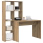 vidaXL Scrivania rovere artigianale 138.5 x 55 x 143 cm vidaXL Scrivania rovere artigianale 138.5 x 55 x 143 cm