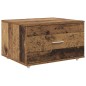 vidaXL Scrivania Legno vecchio 131.5 x 50 x 106.5 cm Legno multistrato