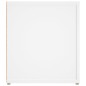 Mobile Porta TV Bianco 80x31,5x36 cm in Legno Multistrato Mobile Porta TV Bianco 80x31,5x36 cm in Legno Multistrato