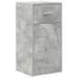 vidaXL Scrivania Angolare Grigio Cemento 102x88x75 cm Legno ingegnerizzato vidaXL Scrivania Angolare Grigio Cemento 102x88x75 cm Legno ingegnerizzato