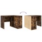 vidaXL Scrivania ad Angolo Rovere Affumicato 102x88x75 cm Legno ingegnerizzato vidaXL Scrivania ad Angolo Rovere Affumicato 102x88x75 cm Legno ingegnerizzato