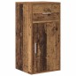 vidaXL Scrivania d'angolo in legno vintage 102x88x75 cm Legno ingegnerizzato