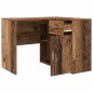 vidaXL Scrivania d'angolo in legno vintage 102x88x75 cm Legno ingegnerizzato