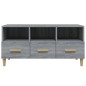 Mobile TV Grigio Sonoma 102x36x50 cm in Legno Multistrato Mobile TV Grigio Sonoma 102x36x50 cm in Legno Multistrato
