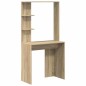 vidaXL Scrivania con spazio Rovere Sonoma Legno ingegnerizzato