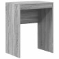 vidaXL Scrivania con storage Grey Sonoma Legno ingegnerizzato