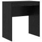 vidaXL Scrivania con Stoccaggio Rovere Nero Legno Ingegnerizzato