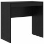 vidaXL Scrivania con Storage Faggio Nero Legno Ingegnerizzato