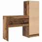vidaXL Scrivania con stoccaggio Legno riciclato Legno ingegnerizzato
